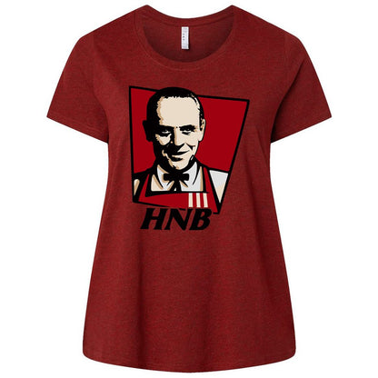 Ladies Curvy Jersey - NXHZMBC9 - Cardinal - 10