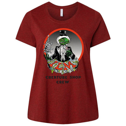 Ladies Curvy Jersey - 774MQM1Y - Cardinal - 10