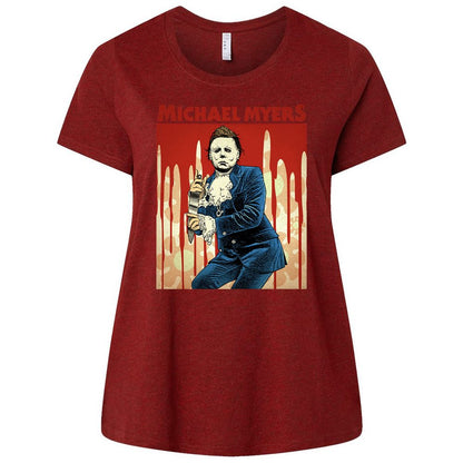 Ladies Curvy Jersey - YWAGSDKB - Cardinal - 10