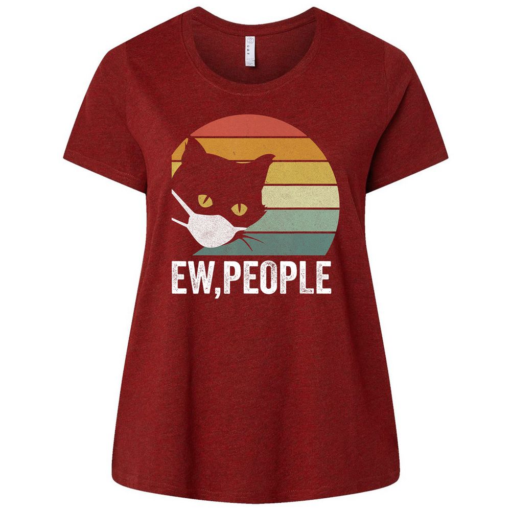 Ladies Curvy Jersey - HDGE5XSC - Cardinal - 10