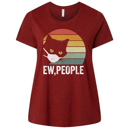 Ladies Curvy Jersey - HDGE5XSC - Cardinal - 10