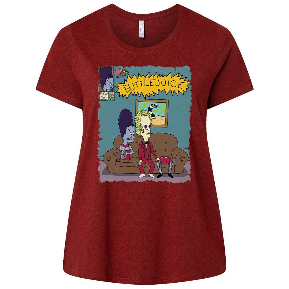 Ladies Curvy Jersey - Q8RE63B9 - Cardinal - 10