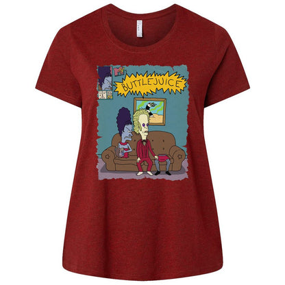 Ladies Curvy Jersey - Q8RE63B9 - Cardinal - 10