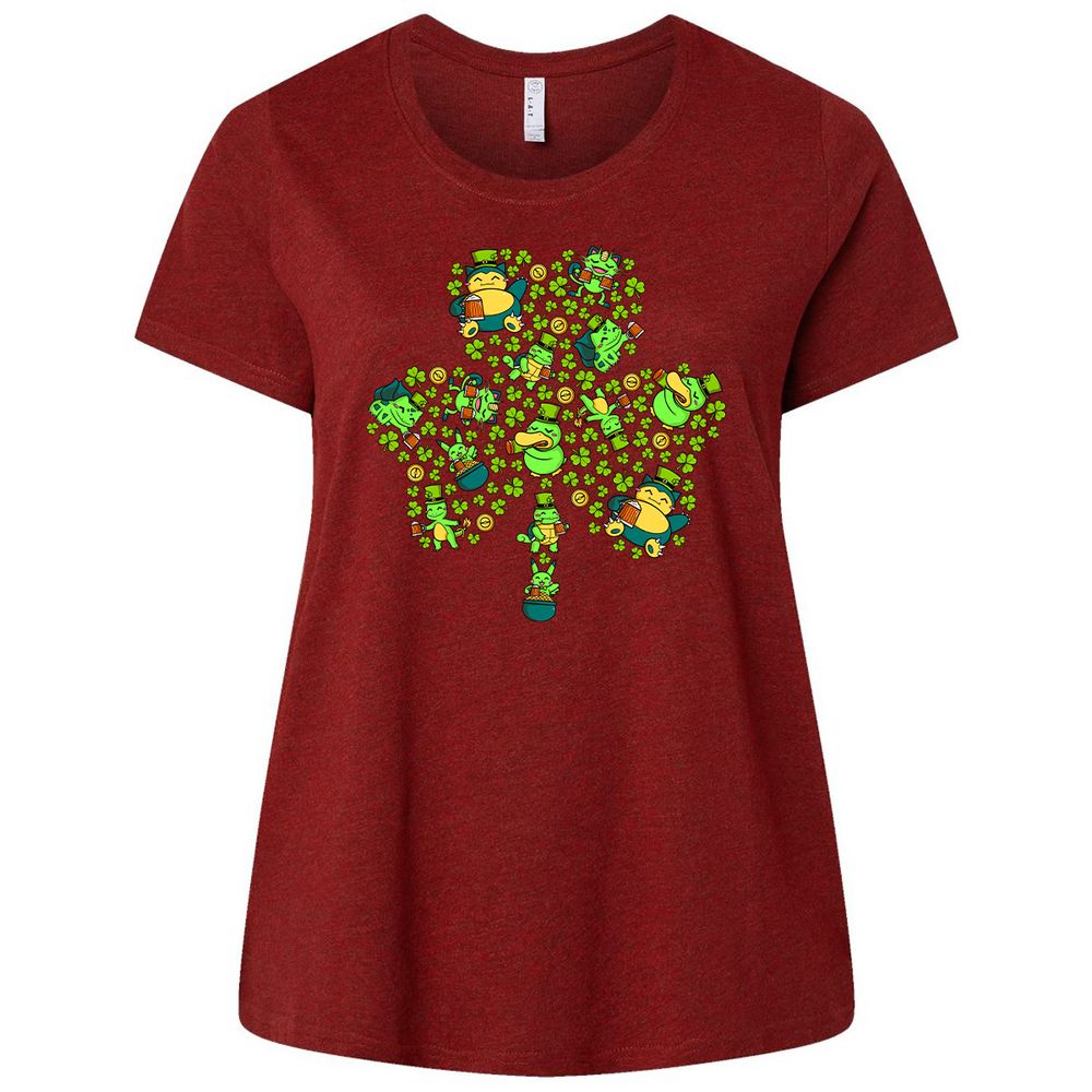 Ladies Curvy Jersey - KEP15YH7 - Cardinal - 10