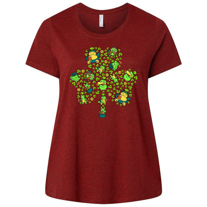 Ladies Curvy Jersey - KEP15YH7 - Cardinal - 10