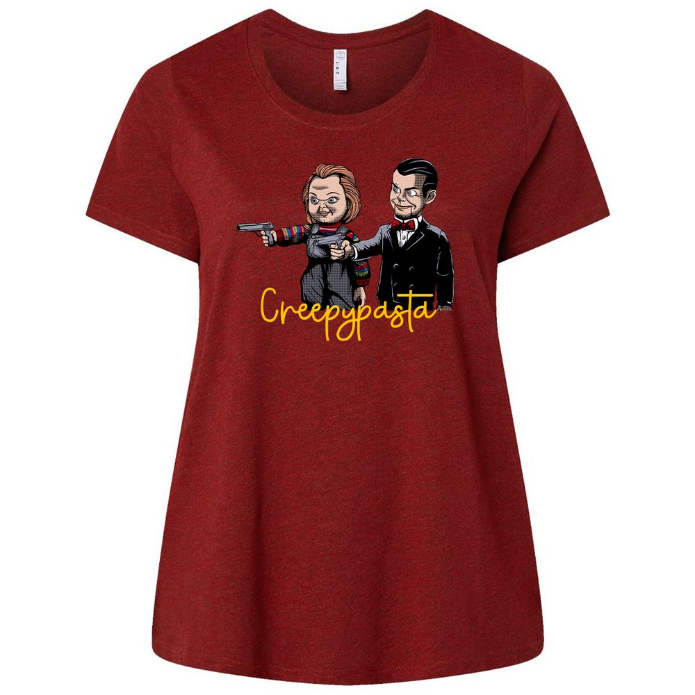 Ladies Curvy Jersey - X5GWXM93 - Cardinal - 10