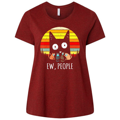 Ladies Curvy Jersey - C78JNPMF - Cardinal - 10