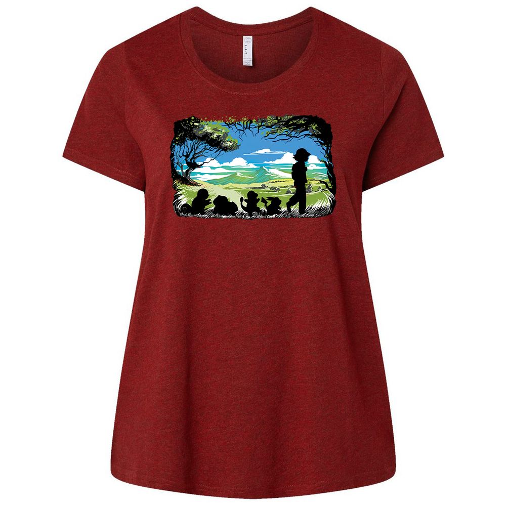 Ladies Curvy Jersey - 1A14S8LB - Cardinal - 10