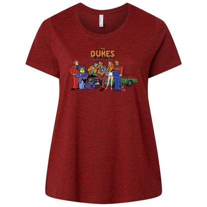 Ladies Curvy Jersey - 8MLQZZ2T - Cardinal - 10