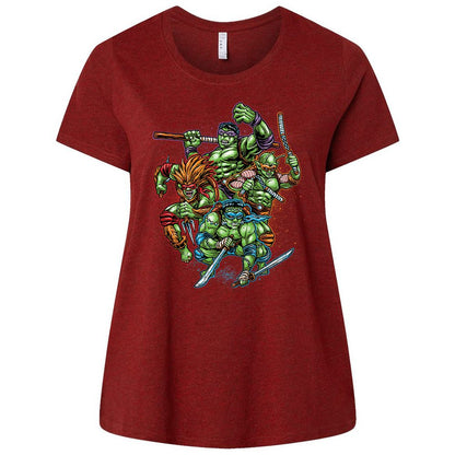 Ladies Curvy Jersey - PBKL14SK - Cardinal - 10