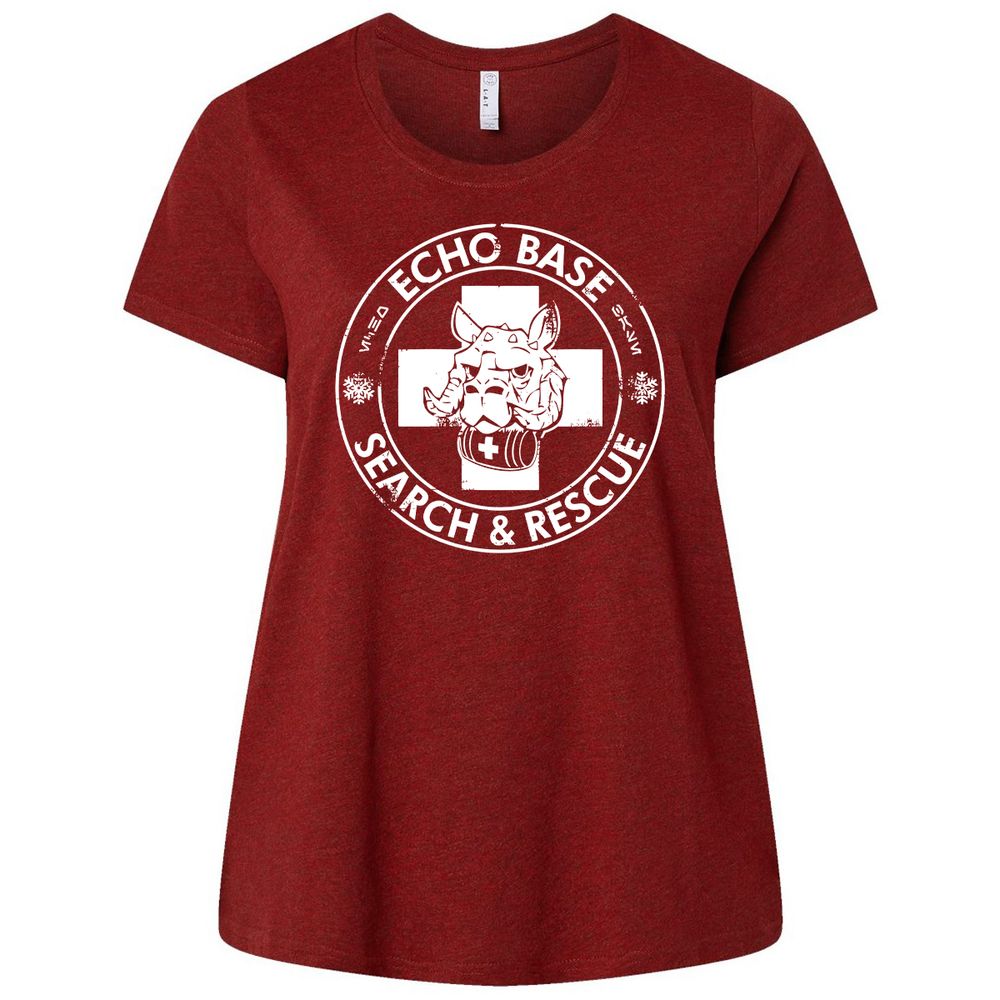 Ladies Curvy Jersey - LQ28S3P9 - Cardinal - 10