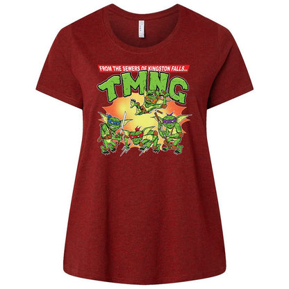 Ladies Curvy Jersey - WB6G26E7 - Cardinal - 10