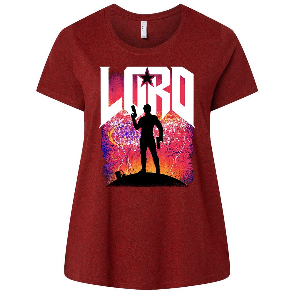 Ladies Curvy Jersey - S2KSWSL7 - Cardinal - 10