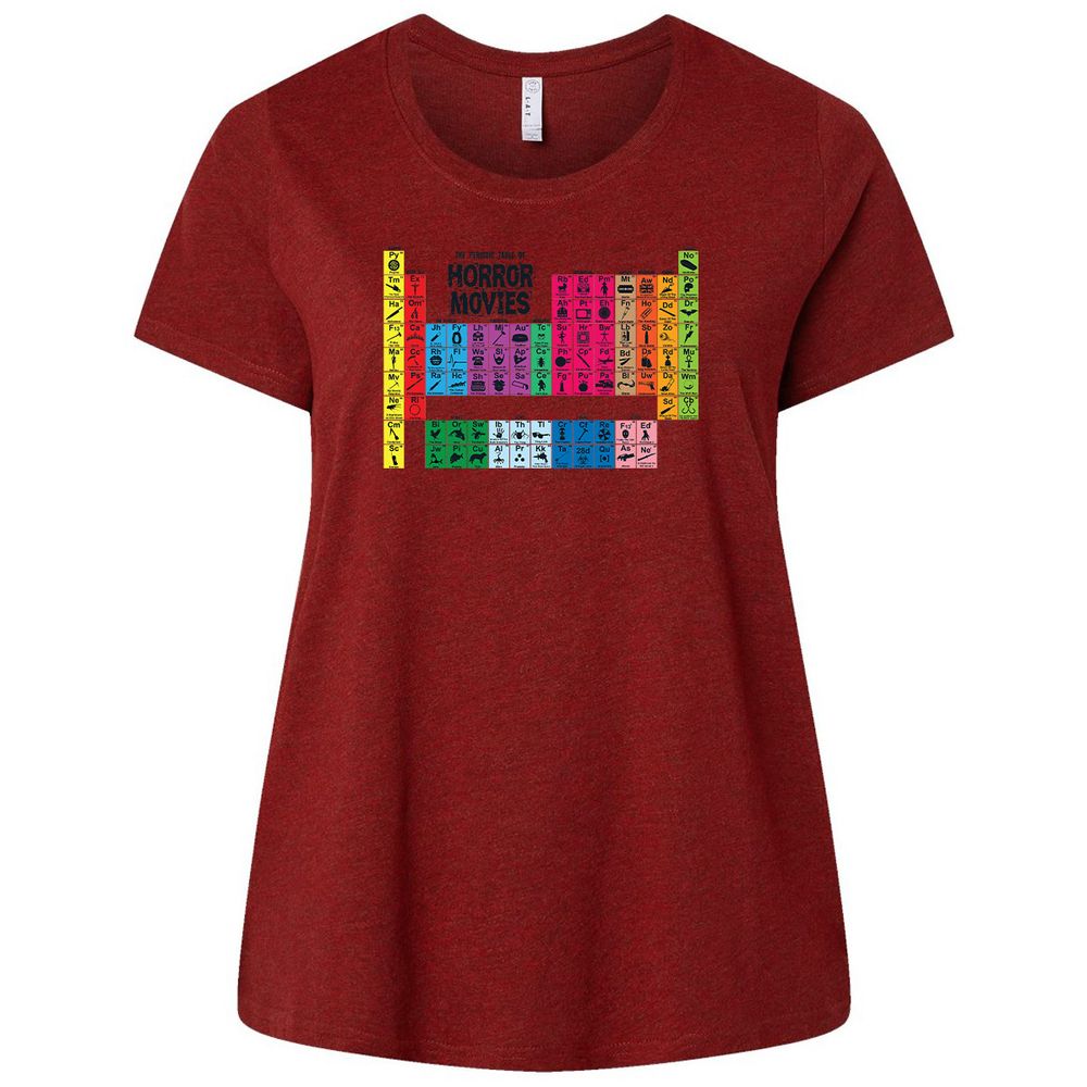 Ladies Curvy Jersey - 6H1KV3D1 - Cardinal - 10