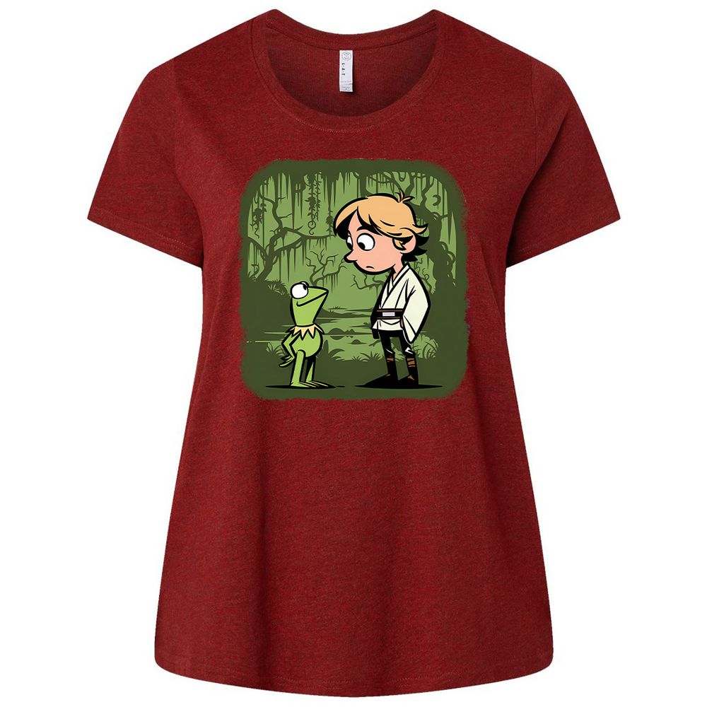 Ladies Curvy Jersey - 5DLMZCTZ - Cardinal - 10