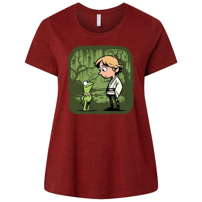 Ladies Curvy Jersey - 5DLMZCTZ - Cardinal - 10