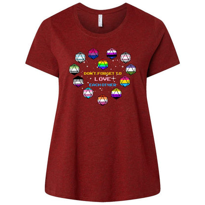 Ladies Curvy Jersey - 71YZVSRX - Cardinal - 10