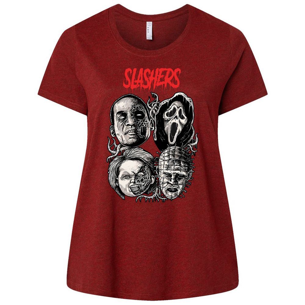 Ladies Curvy Jersey - WFW6PWX9 - Cardinal - 10