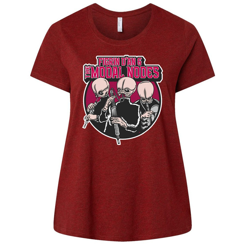 Ladies Curvy Jersey - URLW9C1K - Cardinal - 10