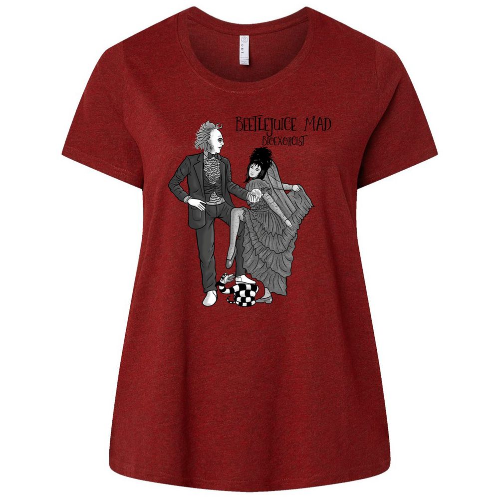 Ladies Curvy Jersey - 12QZT7GR - Cardinal - 10