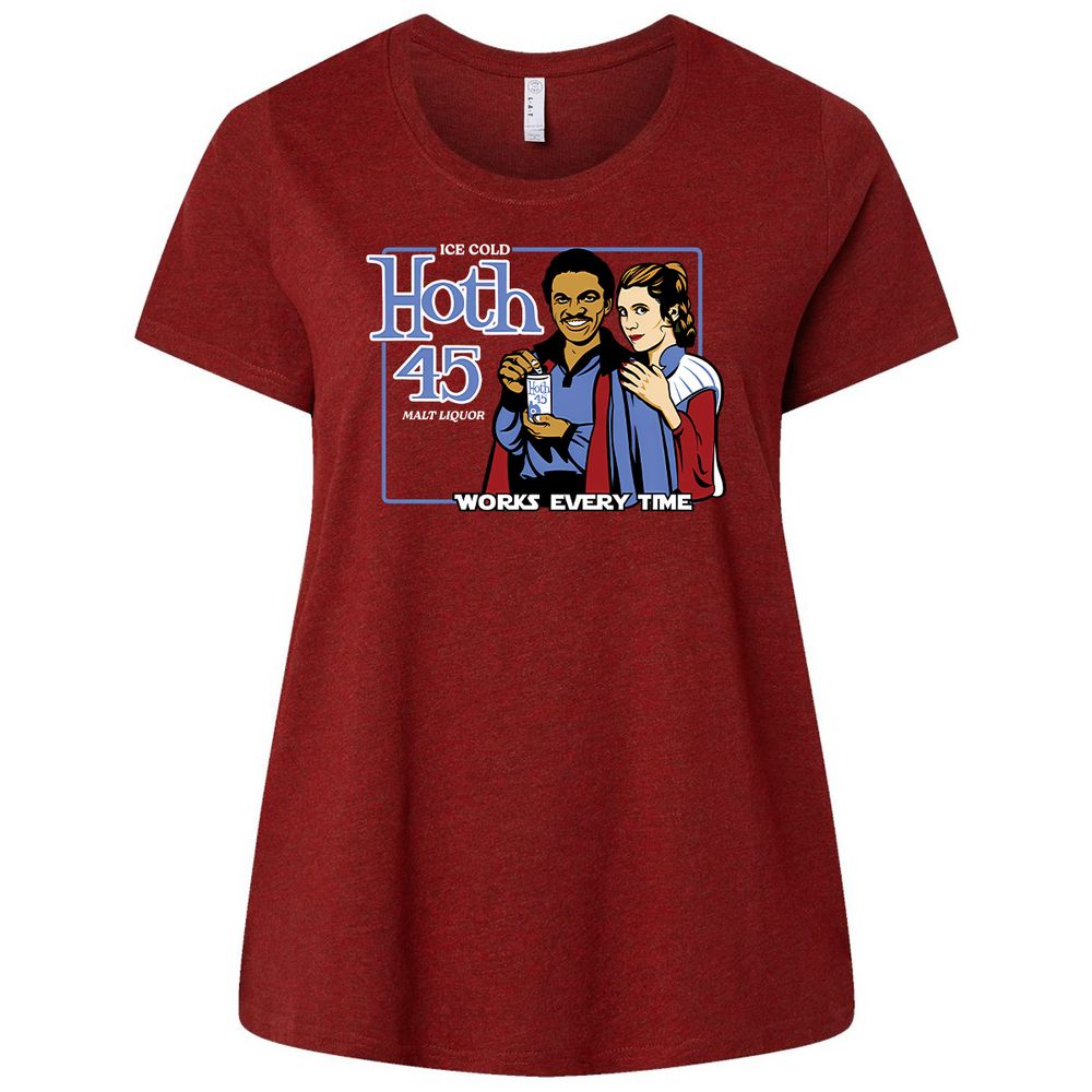 Ladies Curvy Jersey - TVB58VYH - Cardinal - 10