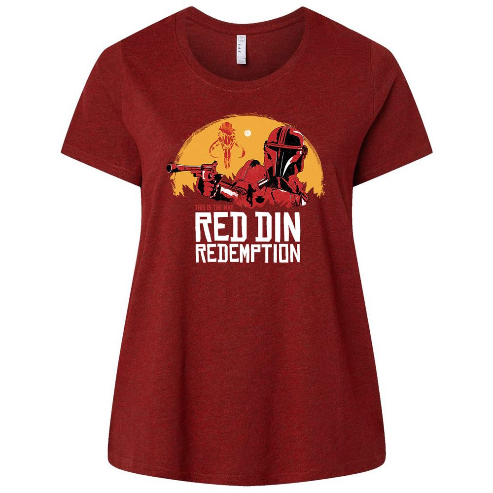 Ladies Curvy Jersey - RZECS984 - Cardinal - 10