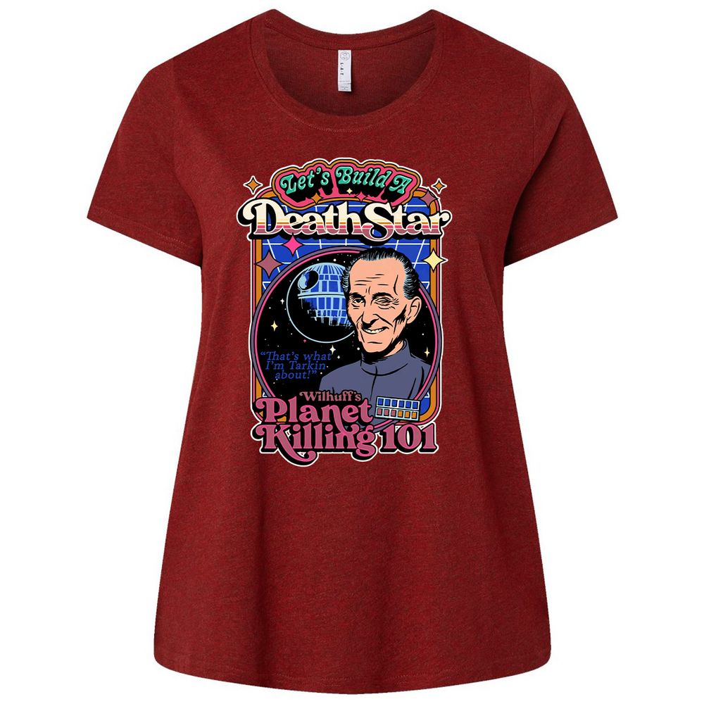 Ladies Curvy Jersey - X9JLVN5E - Cardinal - 10