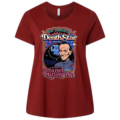 Ladies Curvy Jersey - X9JLVN5E - Cardinal - 10