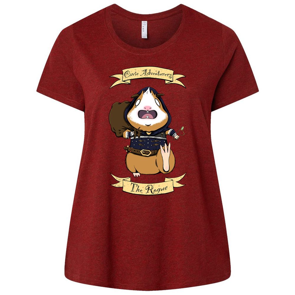 Ladies Curvy Jersey - JE6VPQRD - Cardinal - 10