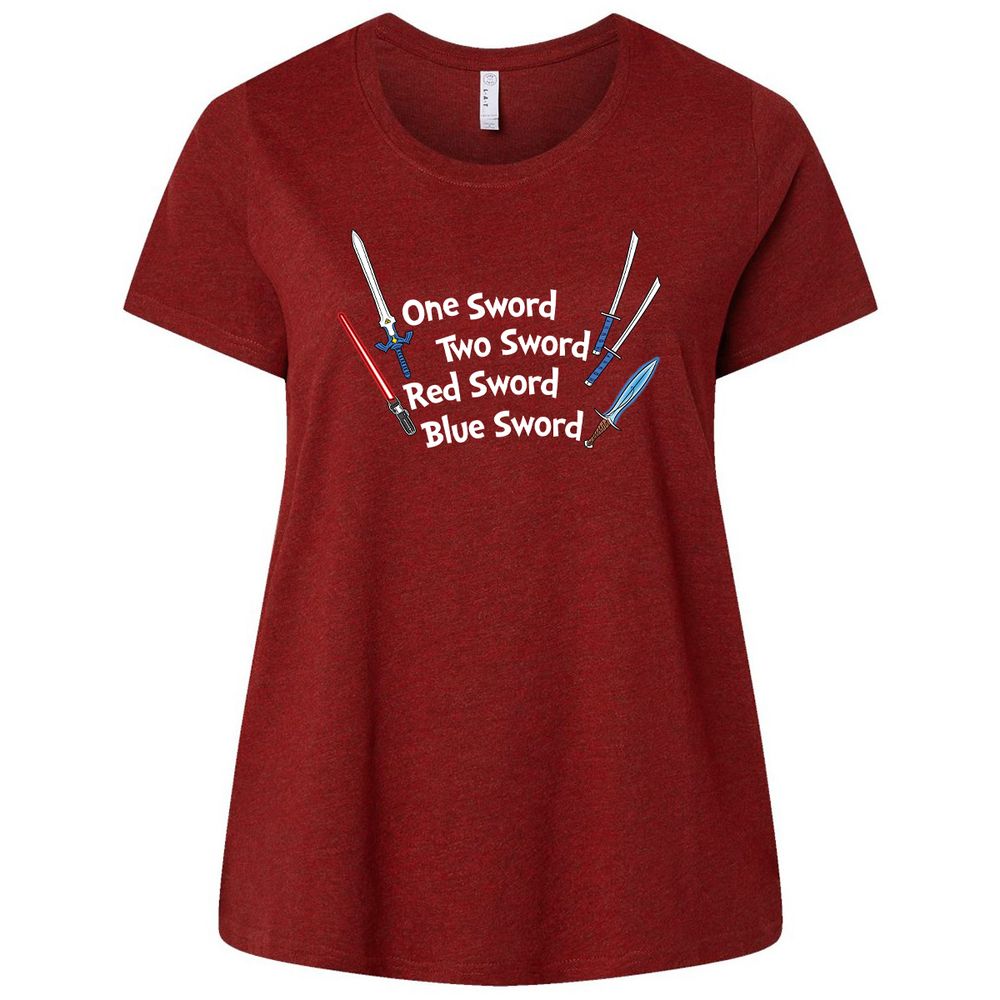 Ladies Curvy Jersey - MTEQSGL7 - Cardinal - 10