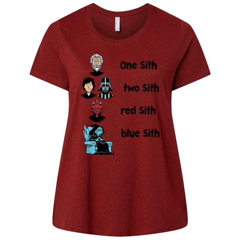 Ladies Curvy Jersey - HQQ1UHM5 - Cardinal - 10