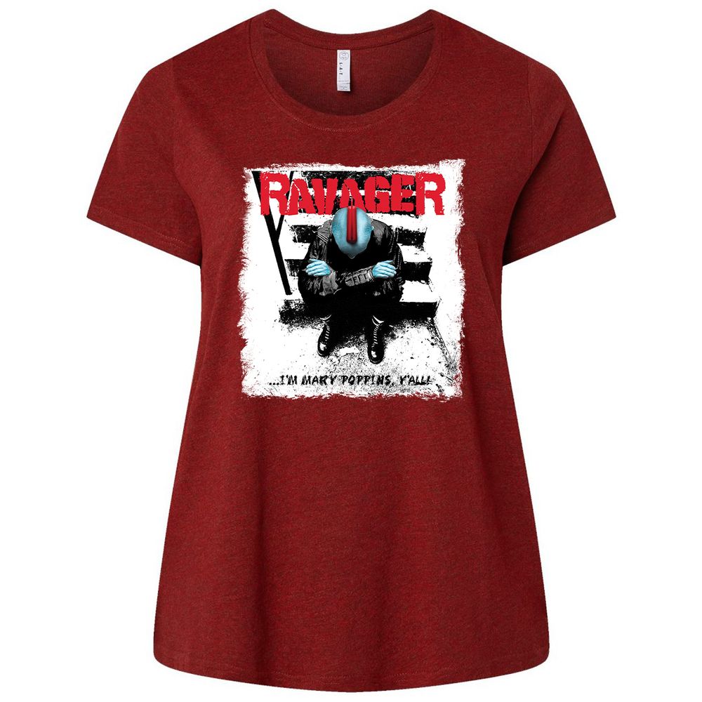 Ladies Curvy Jersey - W6X83FYH - Cardinal - 10