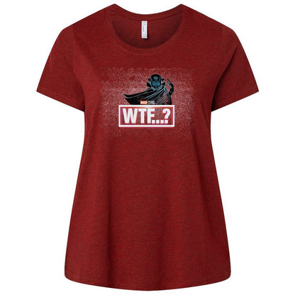 Ladies Curvy Jersey - TKXSTQDG - Cardinal - 10