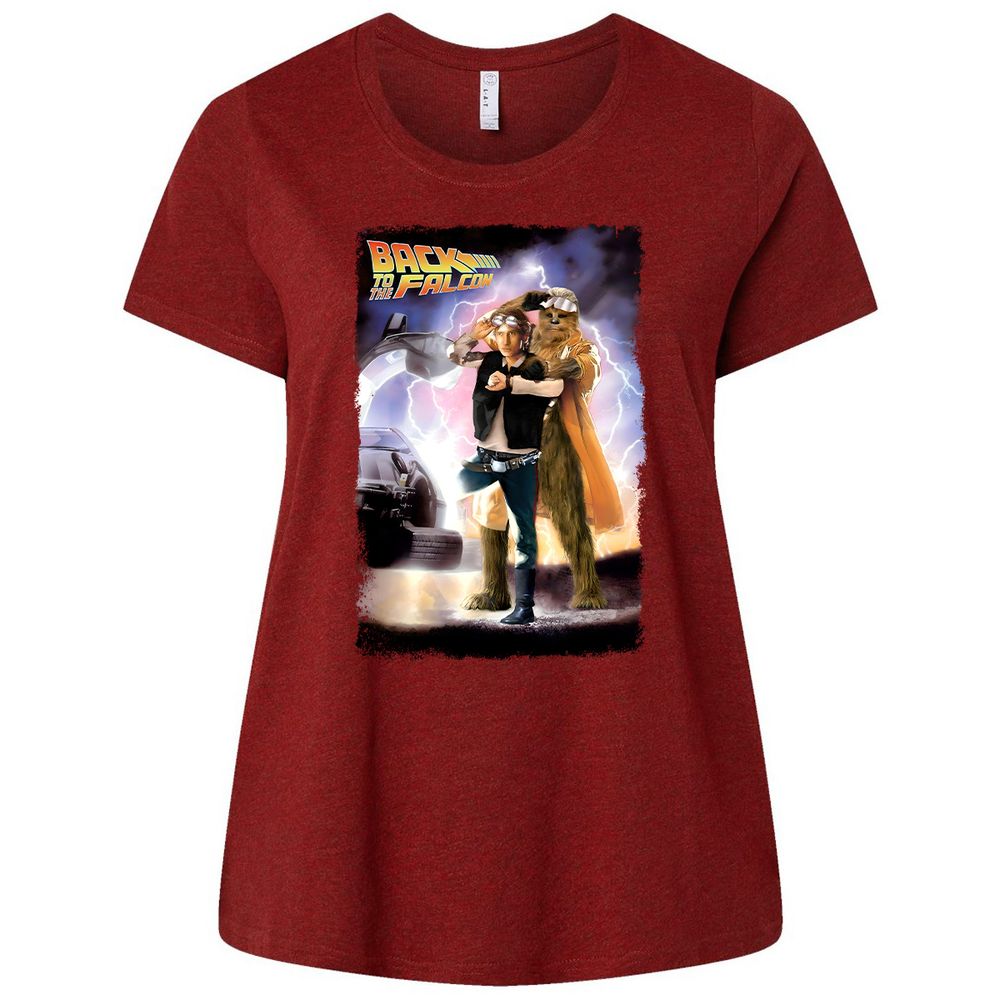 Ladies Curvy Jersey - ELM8FVXR - Cardinal - 10