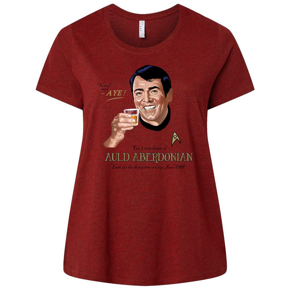 Ladies Curvy Jersey - 5VD5PKUR - Cardinal - 10