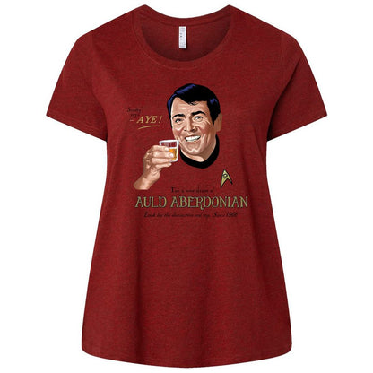 Ladies Curvy Jersey - 5VD5PKUR - Cardinal - 10