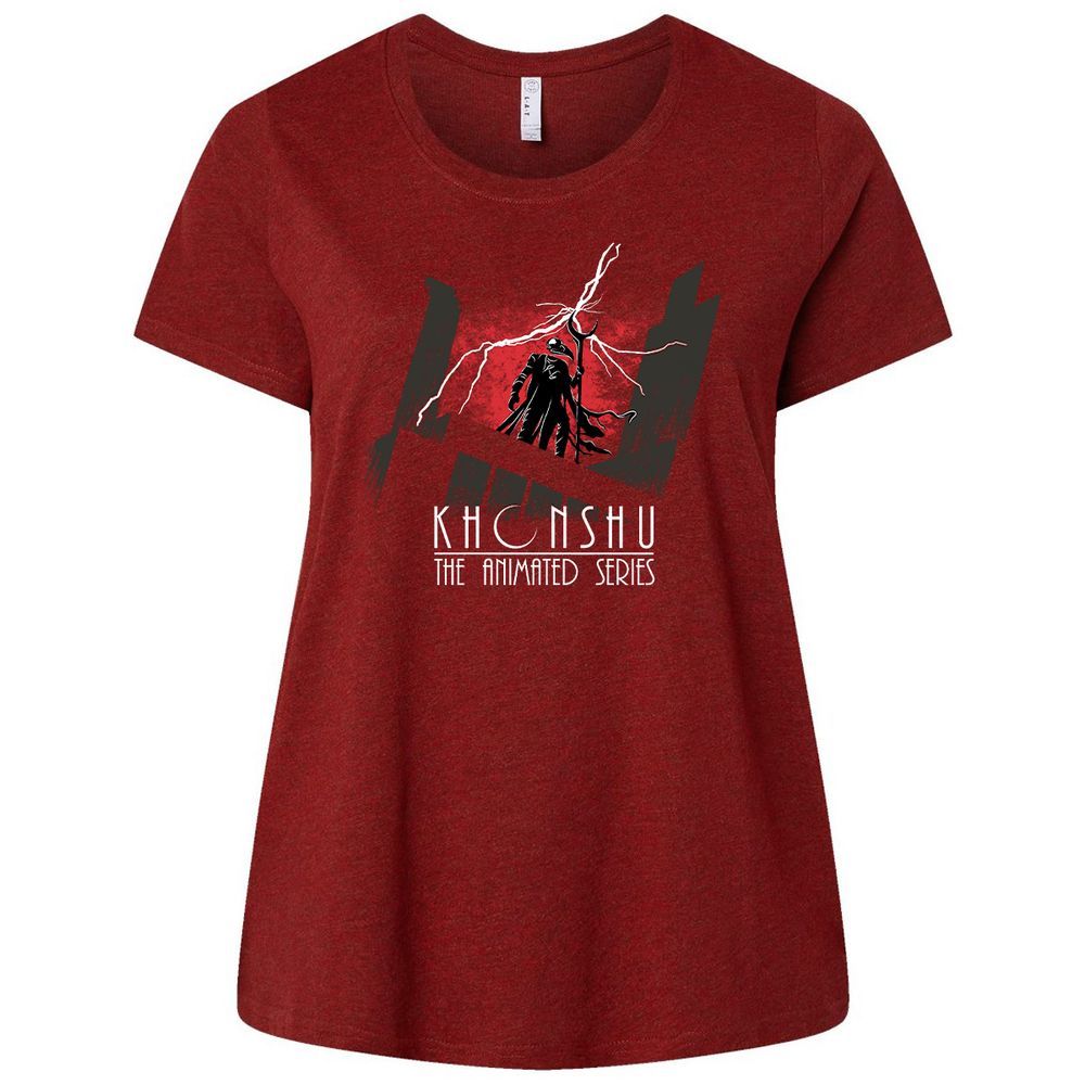 Ladies Curvy Jersey - DEB5RCFA - Cardinal - 10