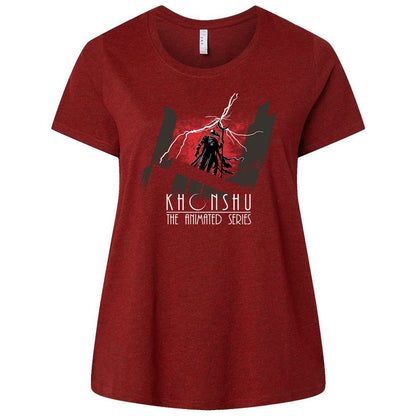 Ladies Curvy Jersey - DEB5RCFA - Cardinal - 10