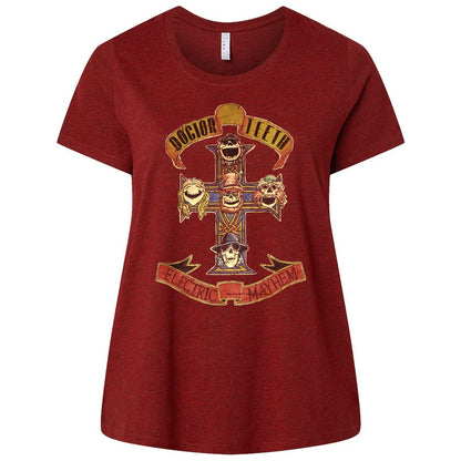 Ladies Curvy Jersey - XUHEA6HG - Cardinal - 10