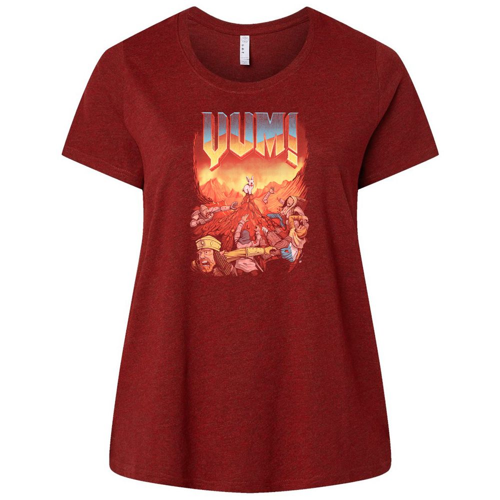 Ladies Curvy Jersey - XR5G1ZDS - Cardinal - 10