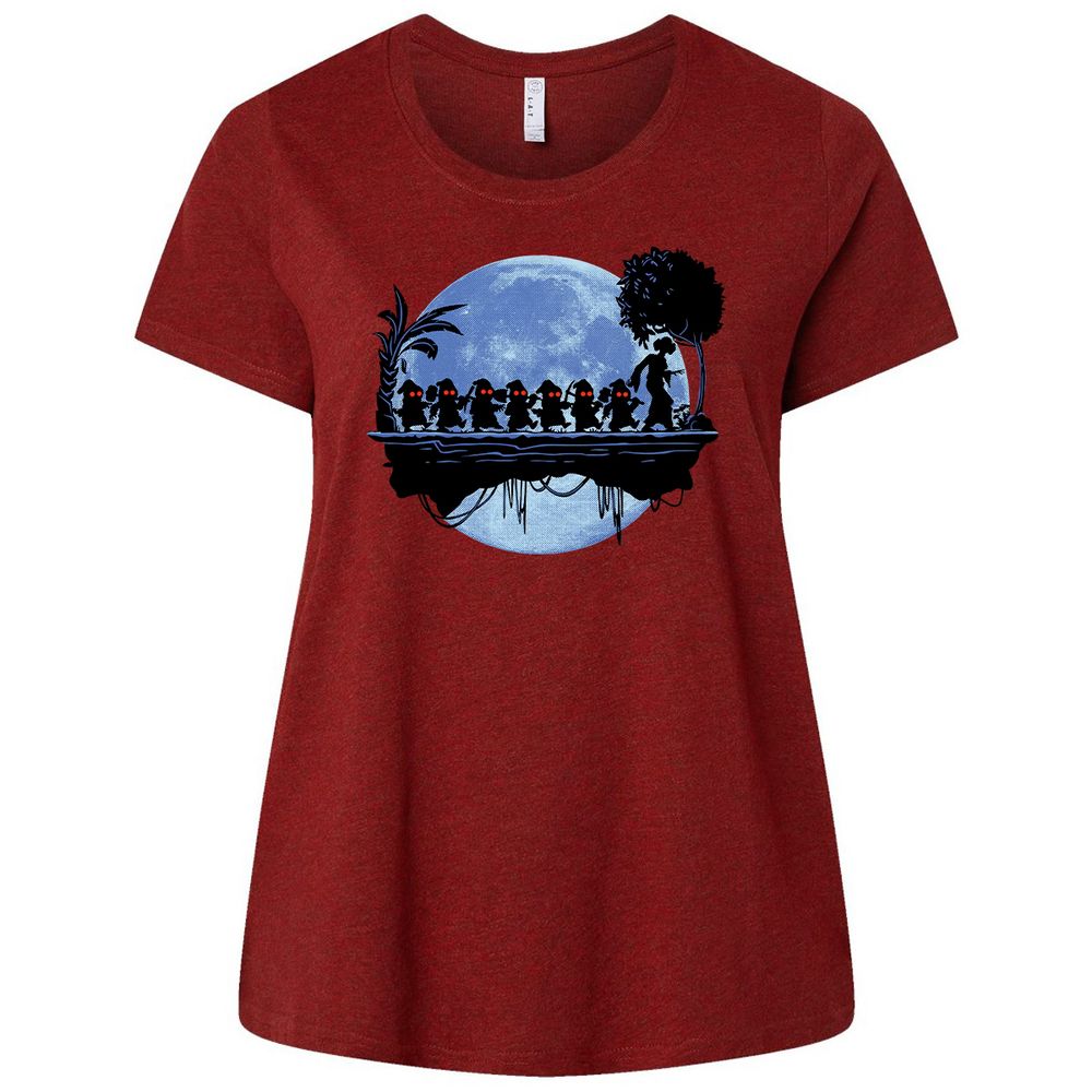 Ladies Curvy Jersey - JL72XJX3 - Cardinal - 10