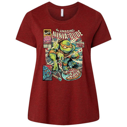 Ladies Curvy Jersey - F28MP4PY - Cardinal - 10