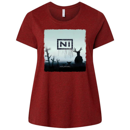 Ladies Curvy Jersey - RG438S6Q - Cardinal - 10