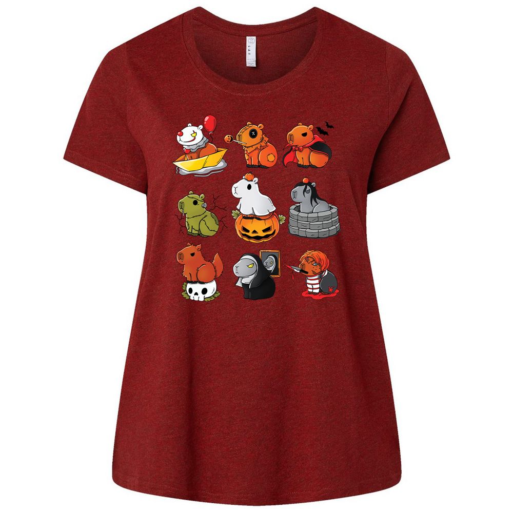 Ladies Curvy Jersey - HABC3XSE - Cardinal - 10