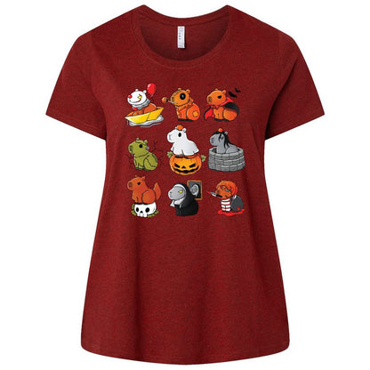 Ladies Curvy Jersey - HABC3XSE - Cardinal - 10