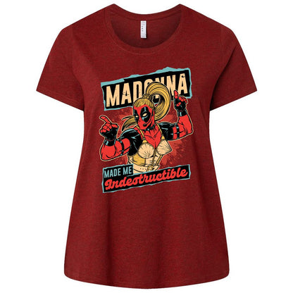 Ladies Curvy Jersey - Q8WHPBEC - Cardinal - 10