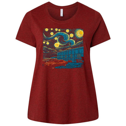 Ladies Curvy Jersey - DED1WZGT - Cardinal - 10