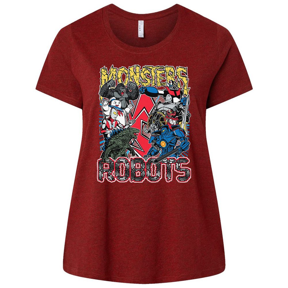 Ladies Curvy Jersey - JM8EM2L5 - Cardinal - 10