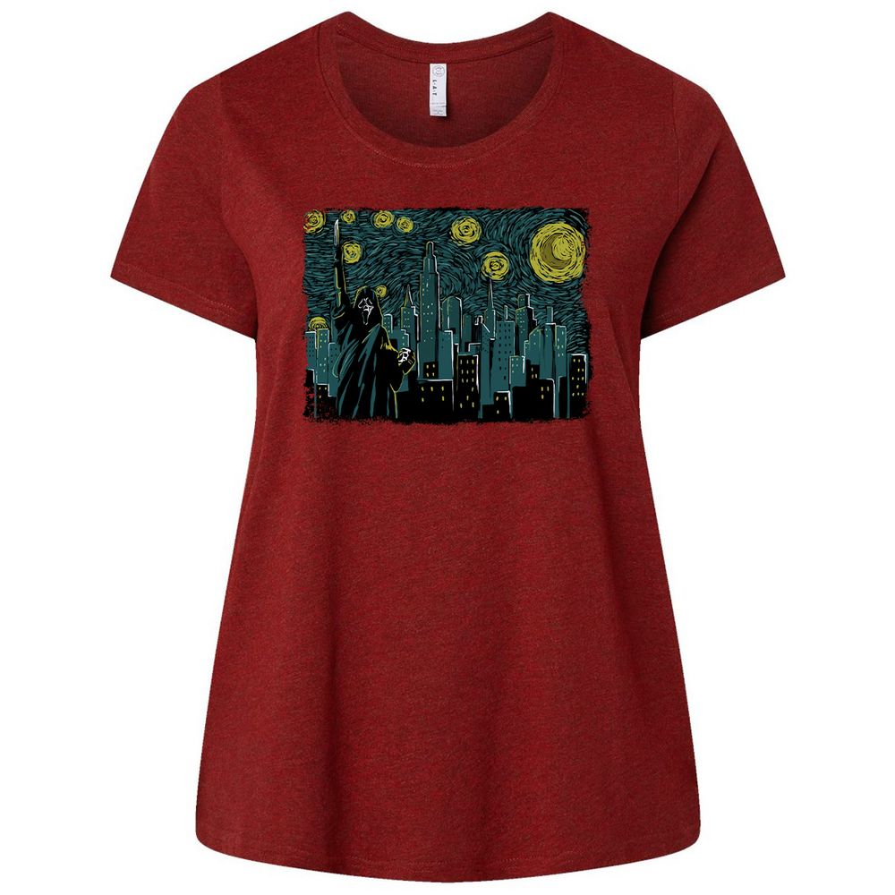 Ladies Curvy Jersey - Y2G5YH99 - Cardinal - 10