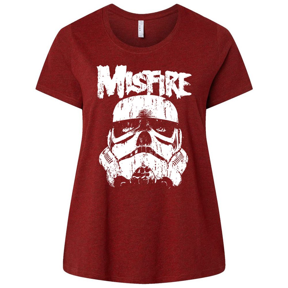 Ladies Curvy Jersey - 4BJM69W6 - Cardinal - 10